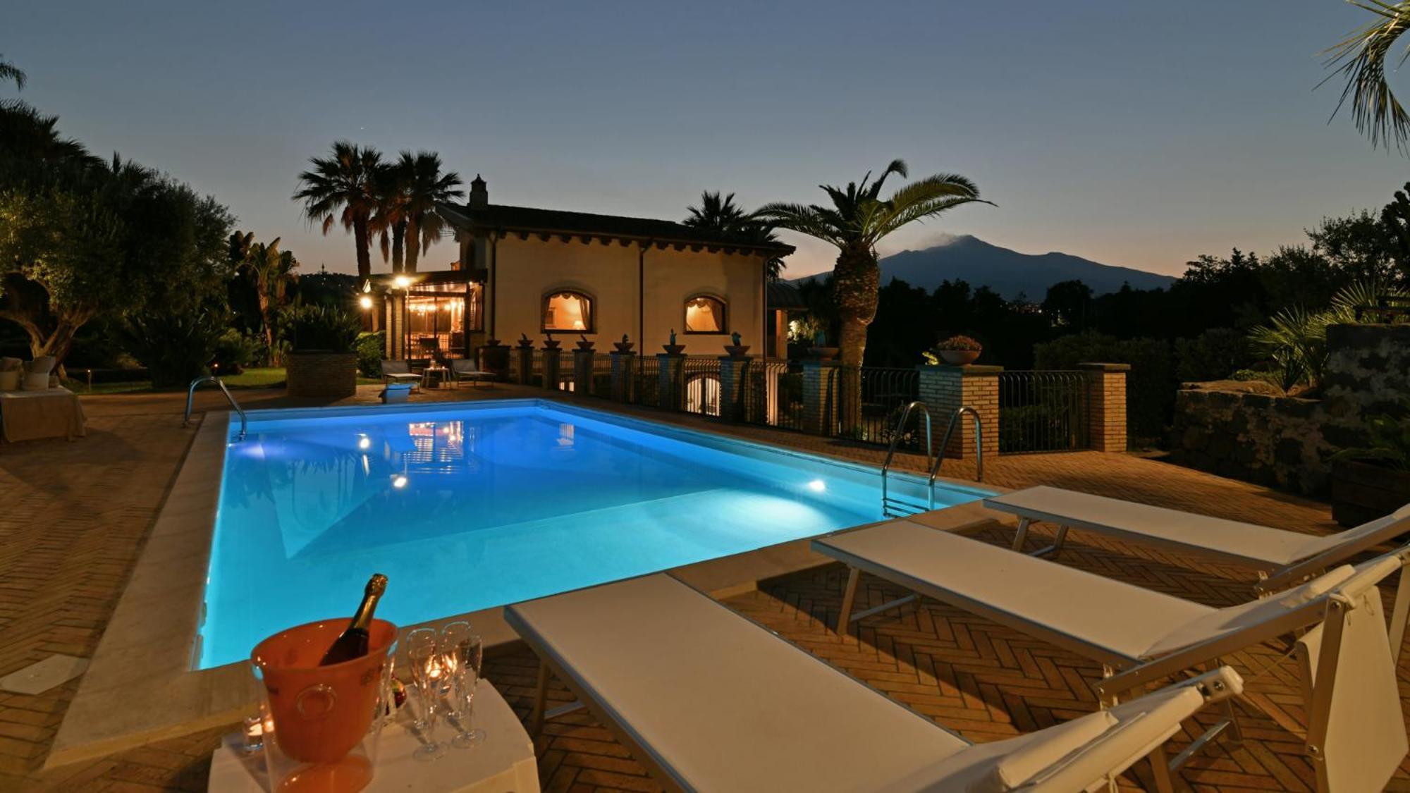 Villa Biddizza Acireale Exterior foto