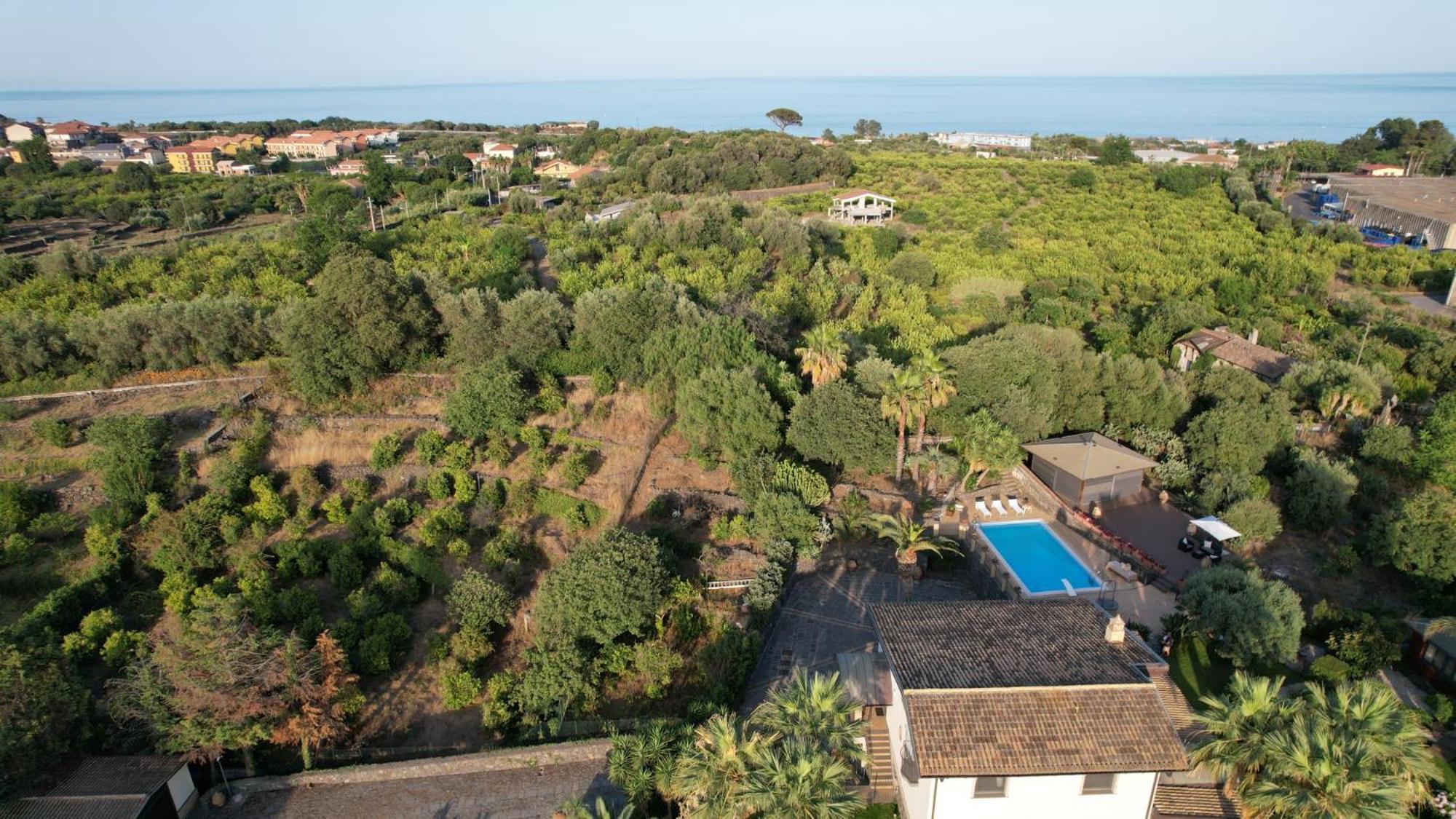 Villa Biddizza Acireale Exterior foto