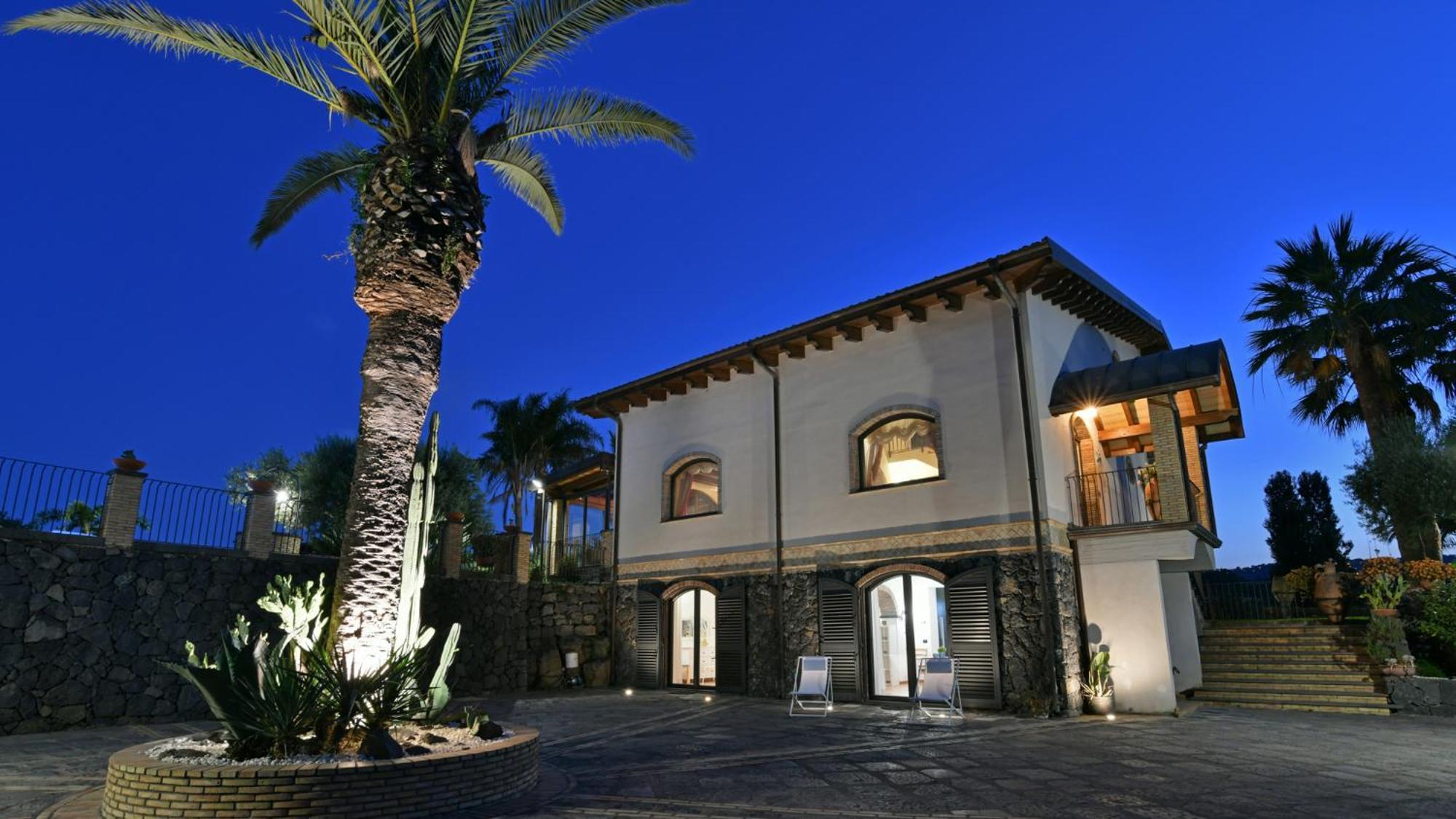 Villa Biddizza Acireale Exterior foto