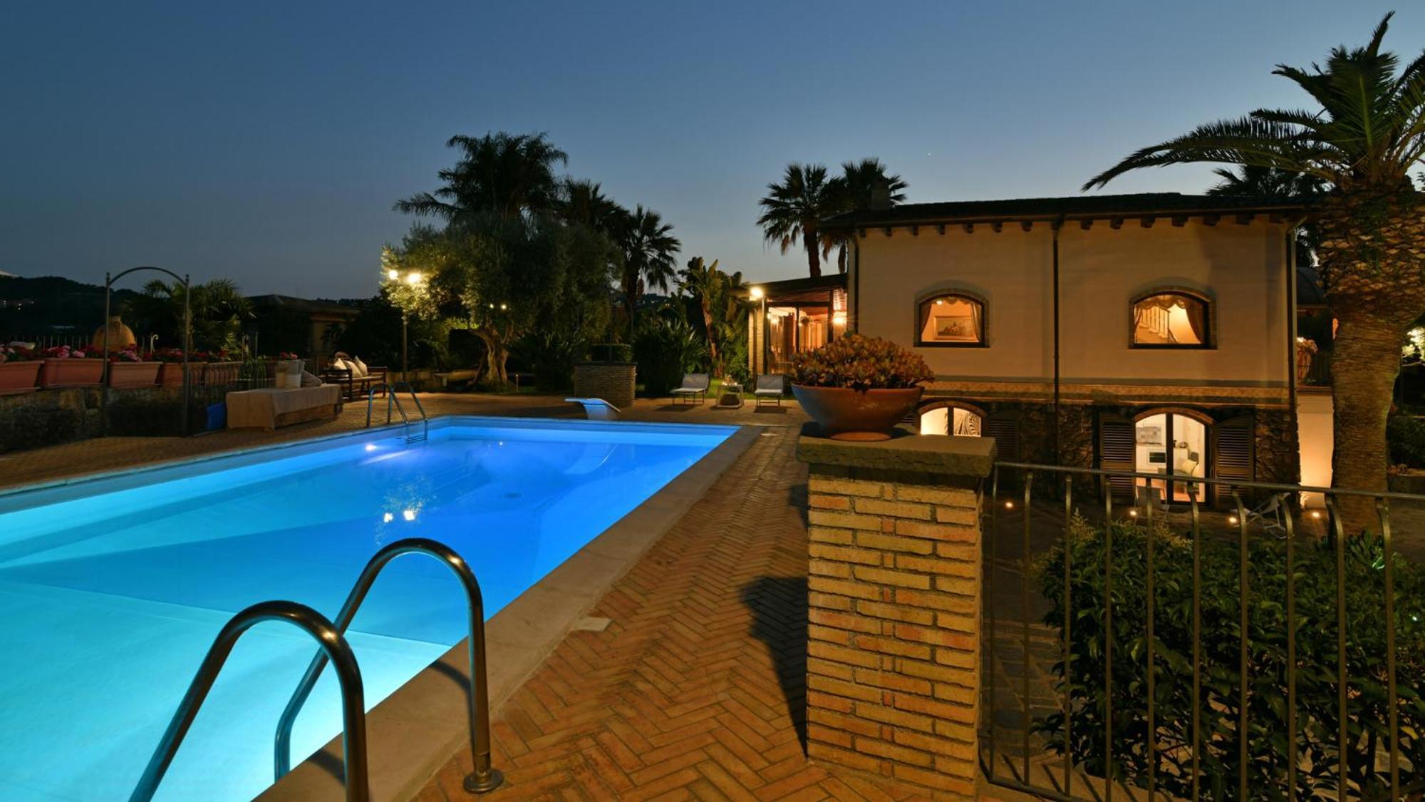 Villa Biddizza Acireale Exterior foto