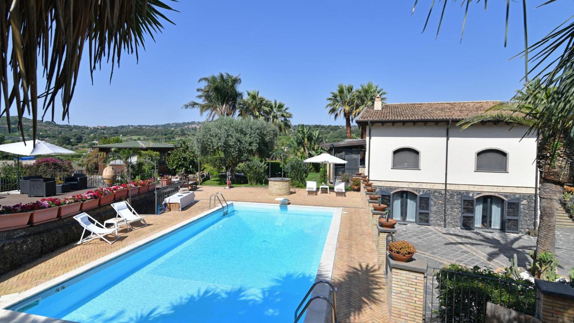 Villa Biddizza Acireale Exterior foto